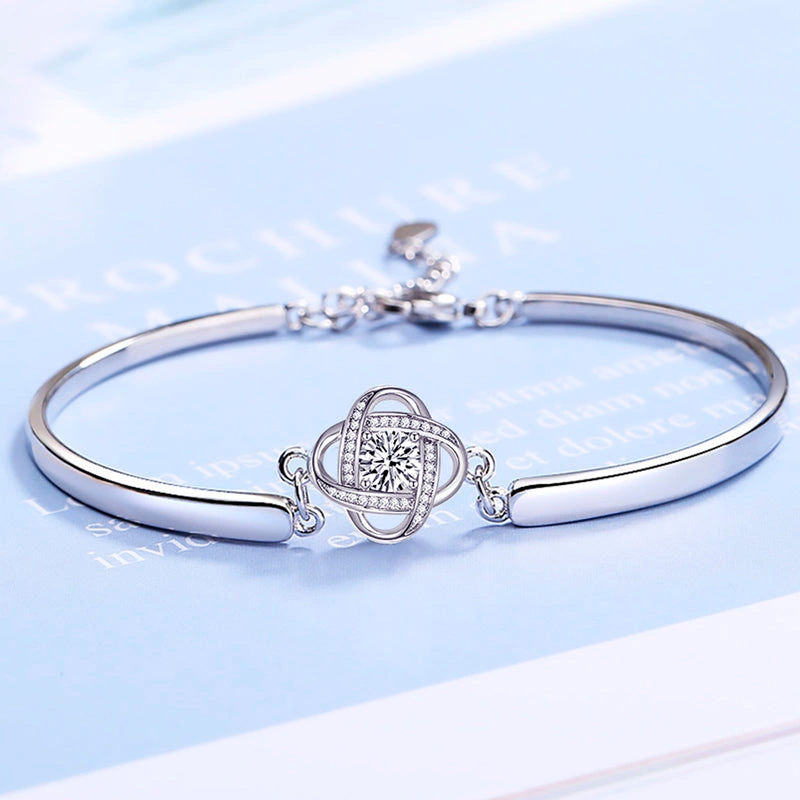 Pulsera Suerte Eterna [PRATA REFINADA]