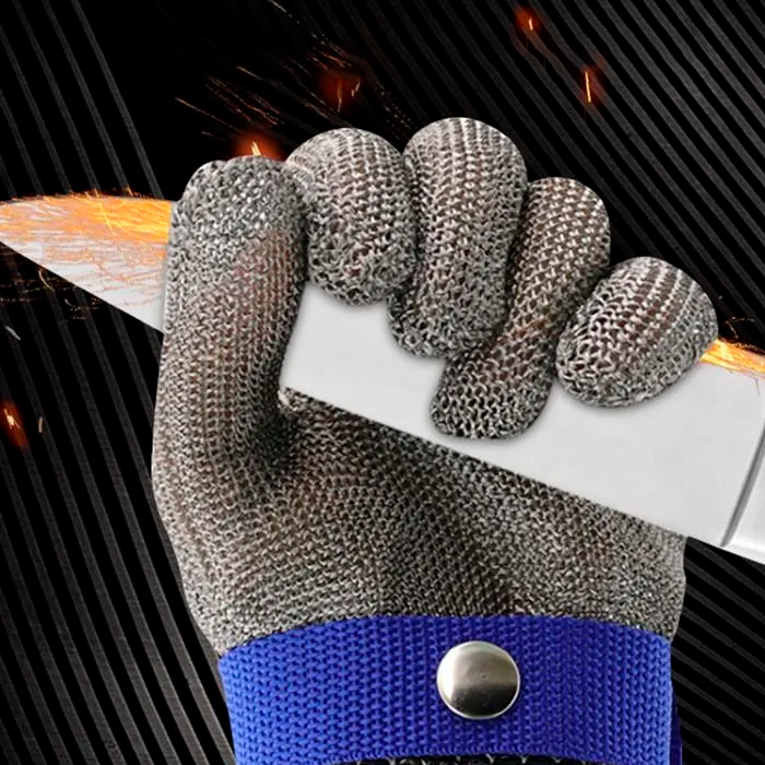 Guante de acero inoxidable SafePro [HERIDAS NUNCA MÁS]