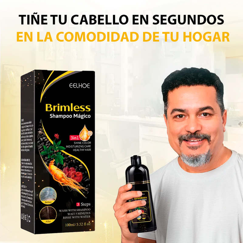 Brimless Magic Champú 3 en 1 [DIGA ADIÓS A LAS CANAS]