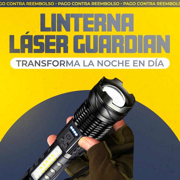 Linterna Láser Guardian [SÚPER POTENTE]