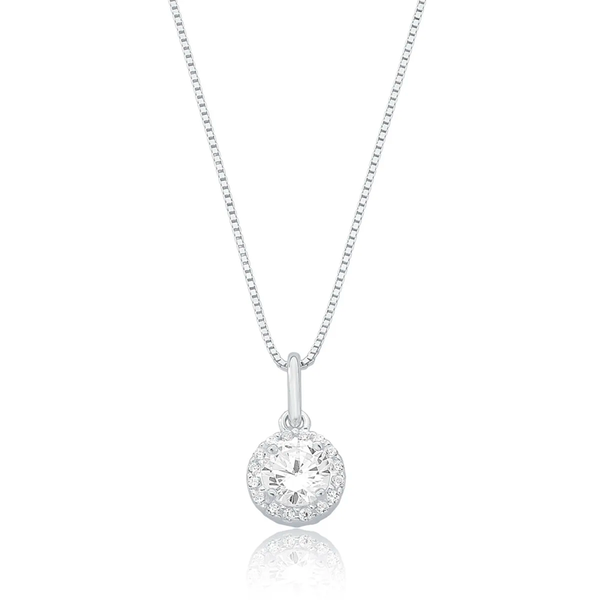 Collar Brillo Infinito [PLATA CON CIRCONITA]