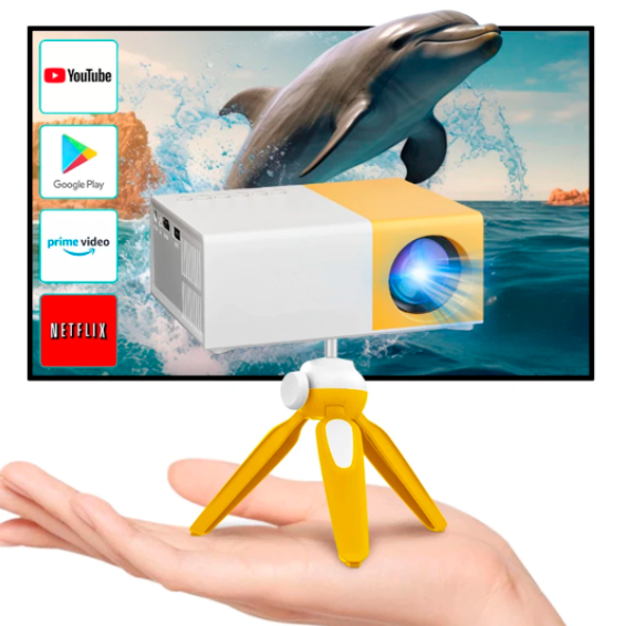 Proyector Portátil Cinemax 4K [HASTA 150 PULGADAS]