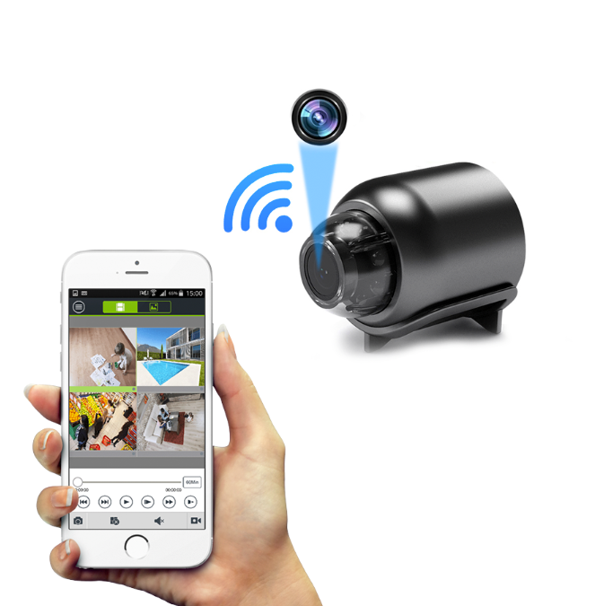 Mini Cámara Nano Vision [VIGILA TODO DESDE TU CELULAR]