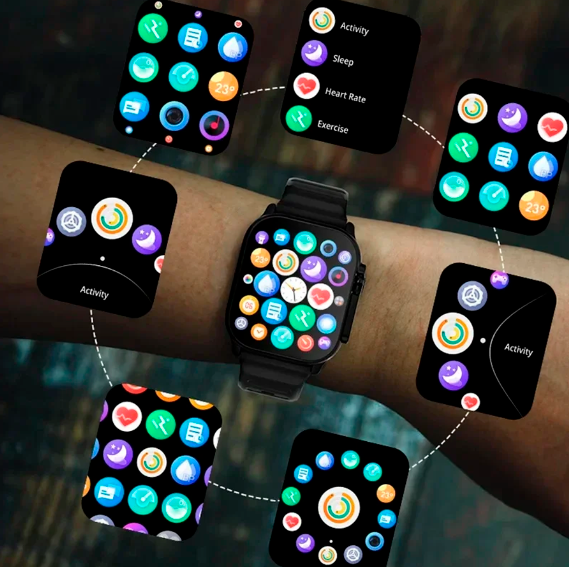 Smartwatch Serie 9 Ultra + 1 correa gratis [ÚLTIMA GENERACIÓN]