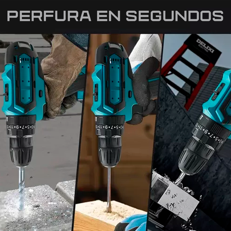 Taladro Destornillador MaxTork [SÚPER POTENTE]