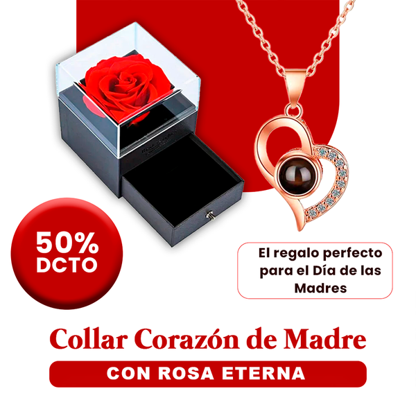 Collar Corazón de Madre [EL MEJOR REGALO PARA TU MADRE]