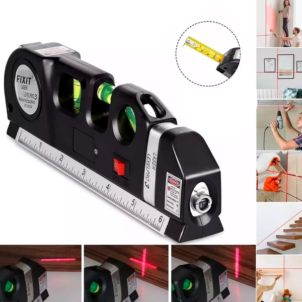 Nivel Láser multifuncional [4 MODOS EN 1]