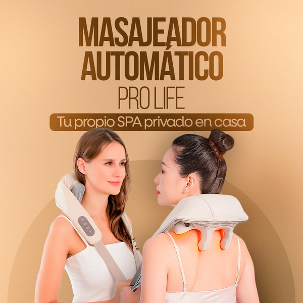 Masajeador Automático Pro Life [ULTRA RELAJANTE]