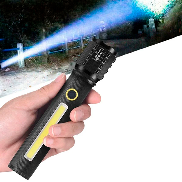 Linterna Táctica ZoomLED [CONVIERTE LA NOCHE EN DÍA]